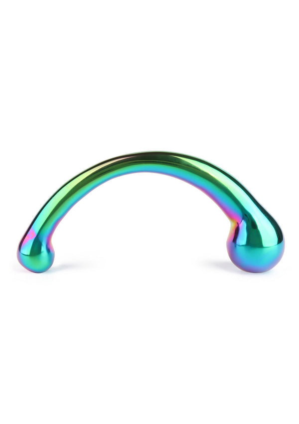 Bestel: The Curvy G - spot Rainbow by Mr. Steel - bij Happytoys: de erotische sex webshop | liever Happy dan Easy ⭐⭐⭐⭐⭐