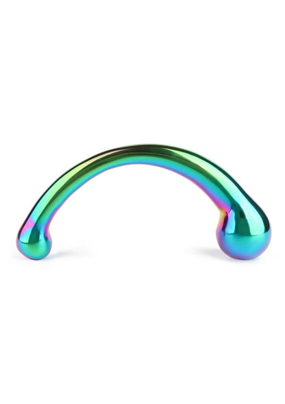 Bestel: The Curvy G - spot Rainbow by Mr. Steel - bij Happytoys: de erotische sex webshop | liever Happy dan Easy ⭐⭐⭐⭐⭐