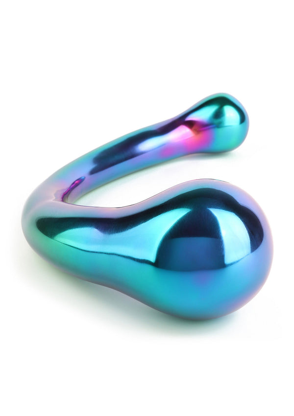 Bestel: The Curvy G - spot Rainbow by Mr. Steel - bij Happytoys: de erotische sex webshop | liever Happy dan Easy ⭐⭐⭐⭐⭐