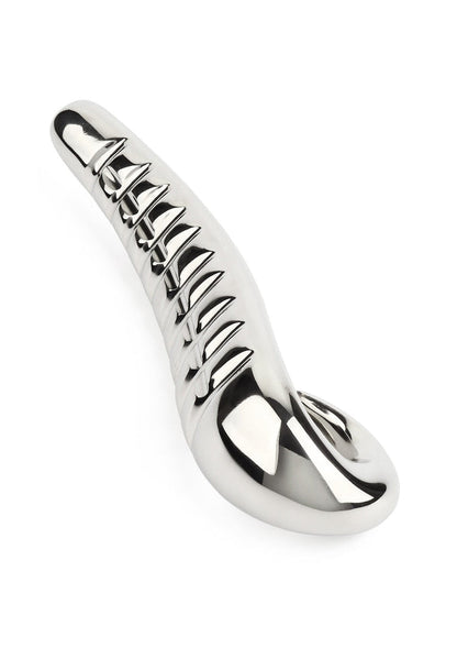 Bestel: Devil's Tongue Dildo by Mr. Steel - bij Happytoys: de erotische sex webshop | liever Happy dan Easy ⭐⭐⭐⭐⭐ - Silver - 38319 - SILVER
