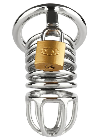Bestel: Ring Master Chastity Device by Mr. Steel - bij Happytoys: de erotische sex webshop | liever Happy dan Easy ⭐⭐⭐⭐⭐