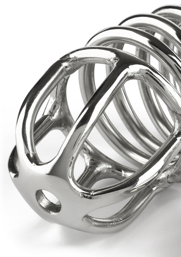 Bestel: Ring Master Chastity Device by Mr. Steel - bij Happytoys: de erotische sex webshop | liever Happy dan Easy ⭐⭐⭐⭐⭐