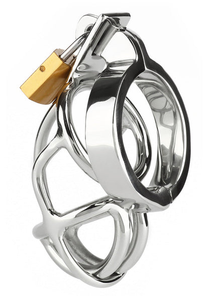 Bestel: San Quentin Chastity Cage by Mr. Steel - bij Happytoys: de erotische sex webshop | liever Happy dan Easy ⭐⭐⭐⭐⭐