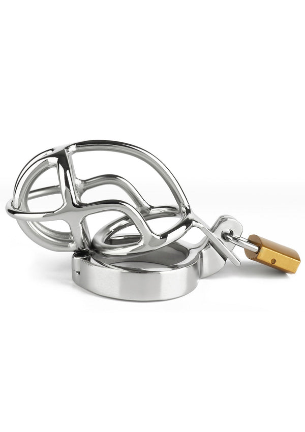 Bestel: San Quentin Chastity Cage by Mr. Steel - bij Happytoys: de erotische sex webshop | liever Happy dan Easy ⭐⭐⭐⭐⭐