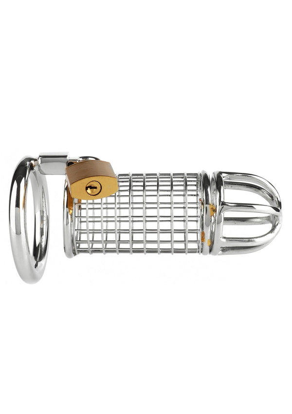 Bestel: Matrix Cock Cage by Mr. Steel - bij Happytoys: de erotische sex webshop | liever Happy dan Easy ⭐⭐⭐⭐⭐