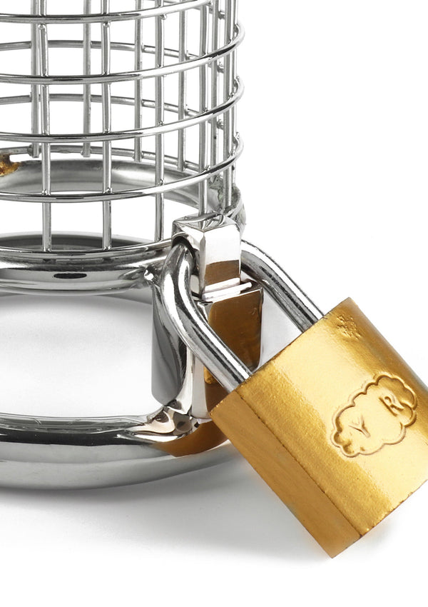 Bestel: Matrix Cock Cage by Mr. Steel - bij Happytoys: de erotische sex webshop | liever Happy dan Easy ⭐⭐⭐⭐⭐