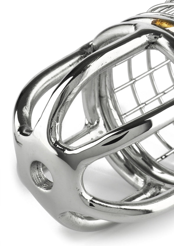 Bestel: Matrix Cock Cage by Mr. Steel - bij Happytoys: de erotische sex webshop | liever Happy dan Easy ⭐⭐⭐⭐⭐