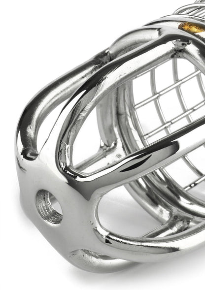 Bestel: Matrix Cock Cage by Mr. Steel - bij Happytoys: de erotische sex webshop | liever Happy dan Easy ⭐⭐⭐⭐⭐
