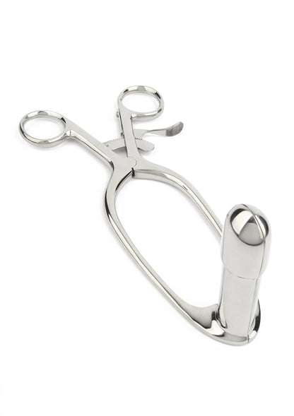 Bestel: Barr Rectal Speculum Large by Mr. Steel - bij Happytoys: de erotische sex webshop | liever Happy dan Easy ⭐⭐⭐⭐⭐ - Default Title - 38361 - SILVER