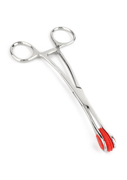Bestel: Tongue Forceps Luxe by Mr. Steel - bij Happytoys: de erotische sex webshop | liever Happy dan Easy ⭐⭐⭐⭐⭐ - Default Title - 38377 - SILVER