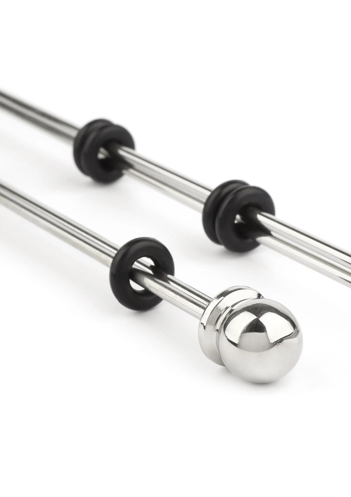 Bestel: Nipple Sticks with Ball 20cm by Mr. Steel - bij Happytoys: de erotische sex webshop | liever Happy dan Easy ⭐⭐⭐⭐⭐