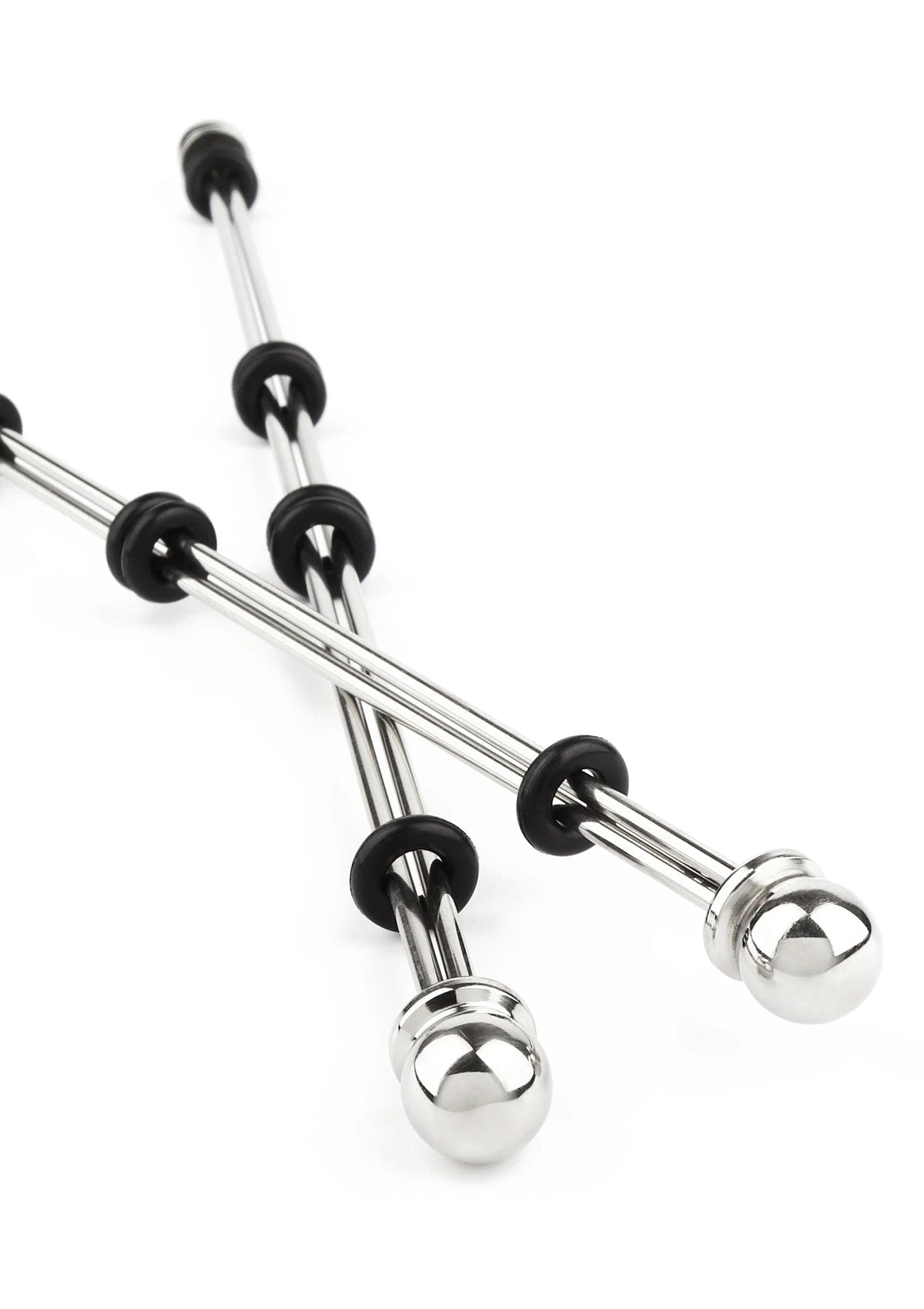 Bestel: Nipple Sticks with Ball 20cm by Mr. Steel - bij Happytoys: de erotische sex webshop | liever Happy dan Easy ⭐⭐⭐⭐⭐