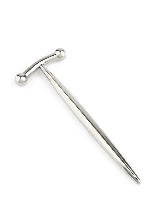Bestel: DickVader Round Tip Penis Plug - bij Happytoys: de erotische sex webshop | liever Happy dan Easy ⭐⭐⭐⭐⭐ - Default Title - 38444 - SILVER