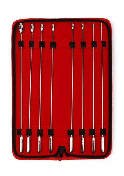 Bestel: Rosebud Urethral Sounds 8 pcs - bij Happytoys: de erotische sex webshop | liever Happy dan Easy ⭐⭐⭐⭐⭐ - Default Title - 38460 - SILVER