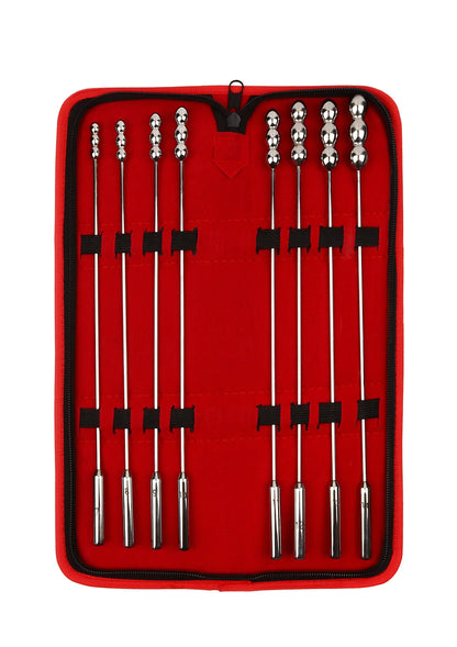 Bestel: Rosebud Urethral Dillators Sounds 8 pcs by Mr. Steel - bij Happytoys: de erotische sex webshop | liever Happy dan Easy ⭐⭐⭐⭐⭐ - Default Title - 38462 - SILVER