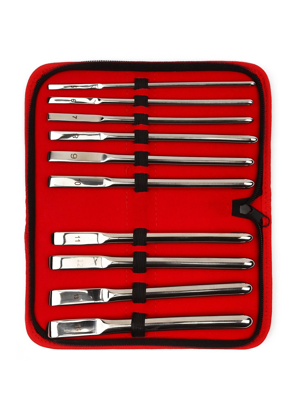 Bestel: Single End Dilator 10 pcs by Mr. Steel - bij Happytoys: de erotische sex webshop | liever Happy dan Easy ⭐⭐⭐⭐⭐ - Default Title - 38465 - SILVER