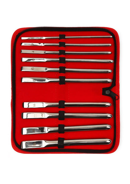 Bestel: Single End Dilator 10 pcs by Mr. Steel - bij Happytoys: de erotische sex webshop | liever Happy dan Easy ⭐⭐⭐⭐⭐ - Default Title - 38465 - SILVER