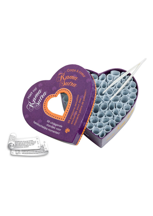 Bestel: Hart/Coeur Kamasutra NL/FR by Tease & Please - bij Happytoys: de erotische sex webshop | liever Happy dan Easy ⭐⭐⭐⭐⭐ - Default Title - 38505 - ASSORT