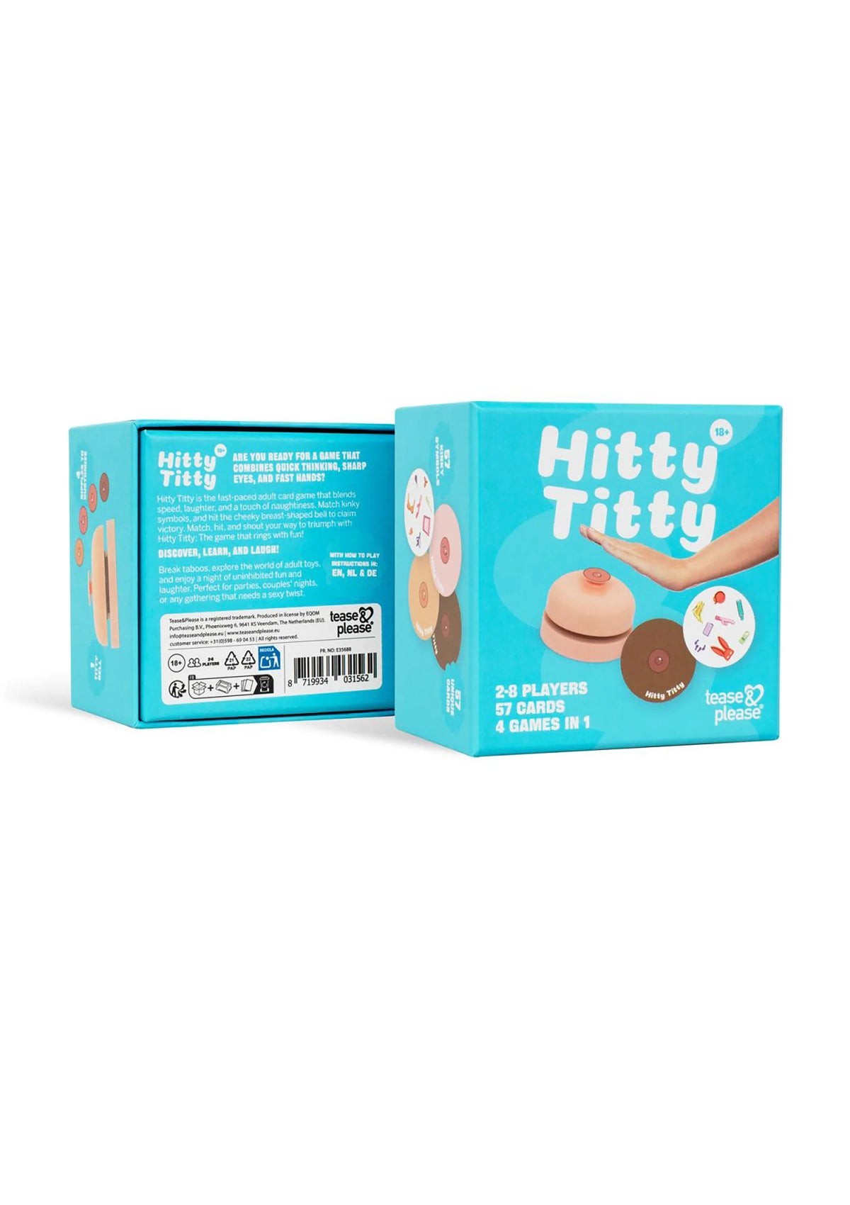 Bestel: Hitty Titty Card Game by Tease & Please - bij Happytoys: de erotische sex webshop | liever Happy dan Easy ⭐⭐⭐⭐⭐