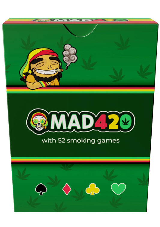 Bestel: Mad420 Smoking Cards 24 pcs - bij Happytoys: de erotische sex webshop | liever Happy dan Easy ⭐⭐⭐⭐⭐ - Default Title - 38611 - ENGLISH