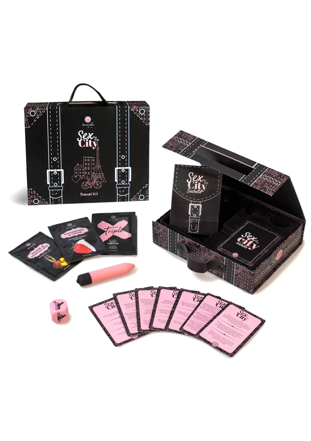 Bestel: Sex In The City Travel Kit by Secret Play - bij Happytoys: de erotische sex webshop | liever Happy dan Easy ⭐⭐⭐⭐⭐