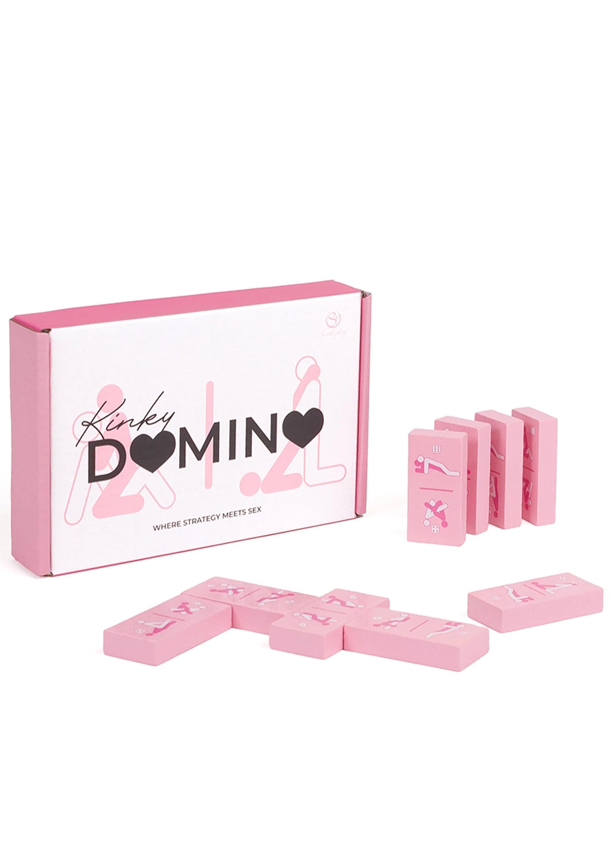 Bestel: Kinky Domino Game by Secret Play - bij Happytoys: de erotische sex webshop | liever Happy dan Easy ⭐⭐⭐⭐⭐ - Default Title - 44340 - MULTICOLOR