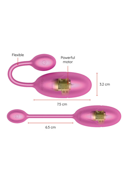 Bestel: Tokyo Vibrating Egg + App by Oninder - bij Happytoys: de erotische sex webshop | liever Happy dan Easy ⭐⭐⭐⭐⭐