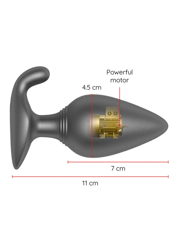 Bestel: Rio Vibrating Anal Plug + App by Oninder - bij Happytoys: de erotische sex webshop | liever Happy dan Easy ⭐⭐⭐⭐⭐