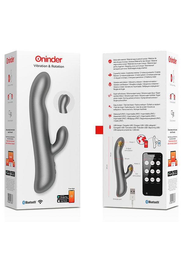Bestel: Oslo Rabbit & Rotation + App by Oninder - bij Happytoys: de erotische sex webshop | liever Happy dan Easy ⭐⭐⭐⭐⭐