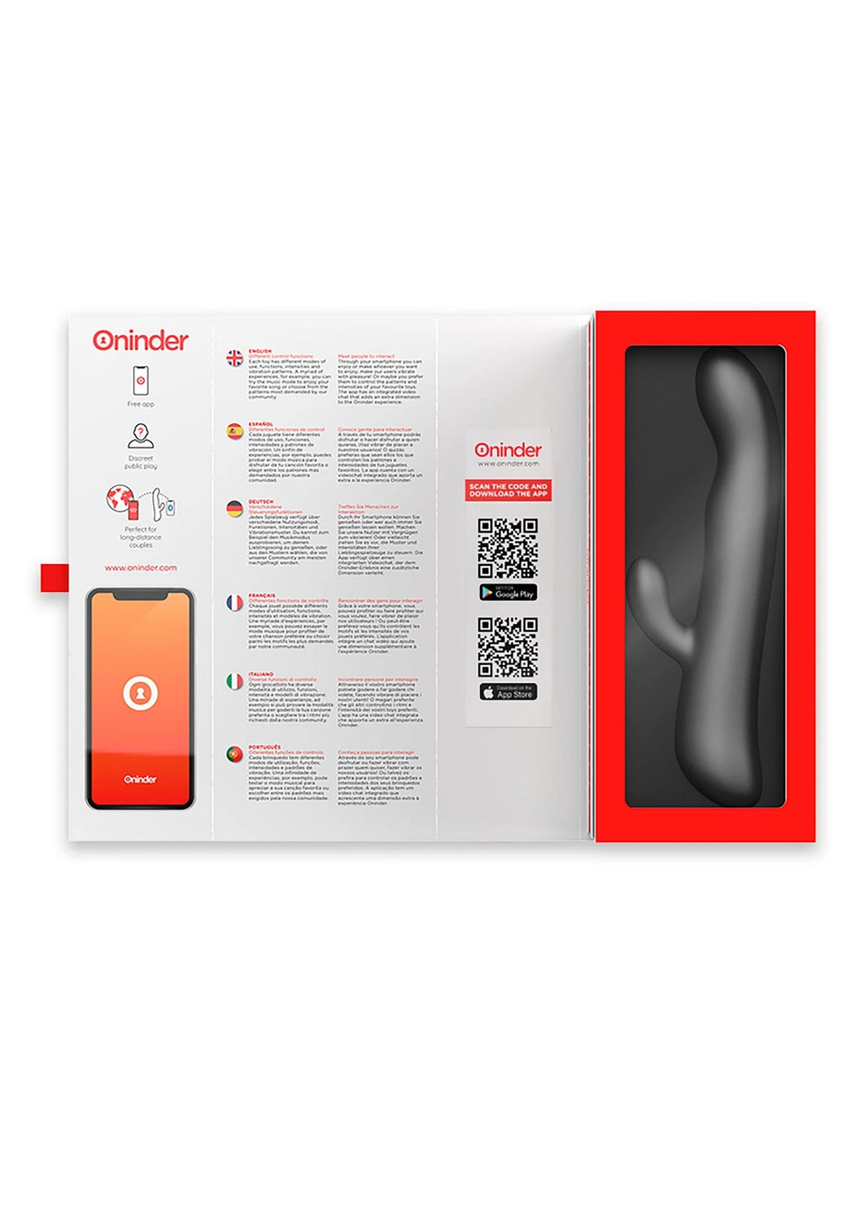 Bestel: Oslo Rabbit & Rotation + App by Oninder - bij Happytoys: de erotische sex webshop | liever Happy dan Easy ⭐⭐⭐⭐⭐