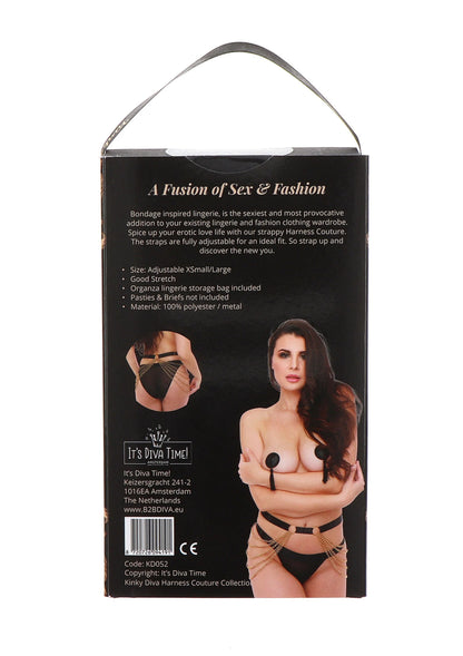 Bestel: Luxury Chain Belt by Kinky Diva - bij Happytoys: de erotische sex webshop | liever Happy dan Easy ⭐⭐⭐⭐⭐