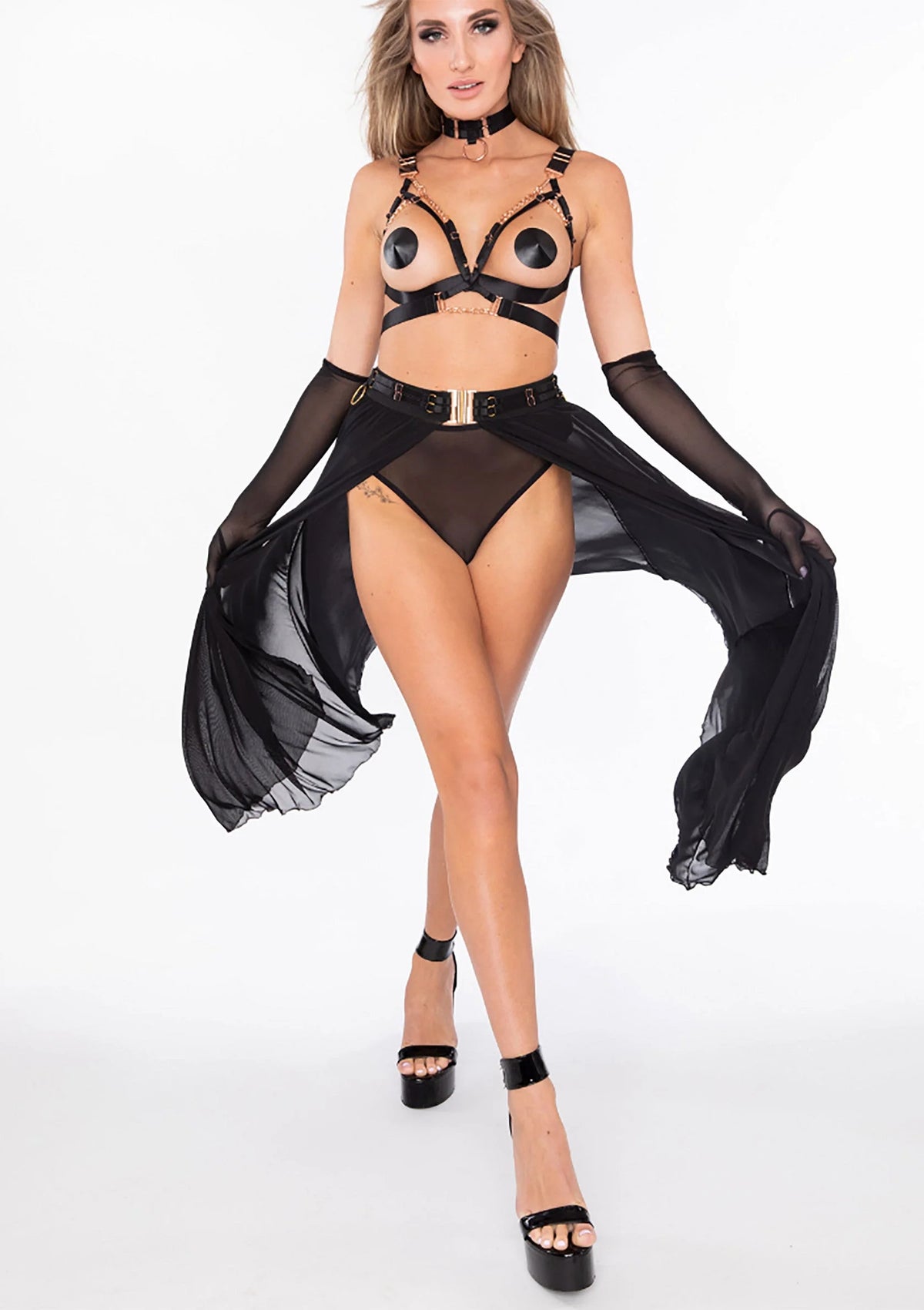 Bestel: Goddess Skirt by Kinky Diva - bij Happytoys: de erotische sex webshop | liever Happy dan Easy ⭐⭐⭐⭐⭐