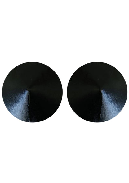 Bestel: PU Leather Nipple Covers by Kinky Diva - bij Happytoys: de erotische sex webshop | liever Happy dan Easy ⭐⭐⭐⭐⭐ - Default Title - 70832 - BLACK - O/S