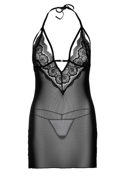 Bestel: Strappy Lace Babydoll & String by Daring Intimates - bij Happytoys: de erotische sex webshop | liever Happy dan Easy ⭐⭐⭐⭐⭐