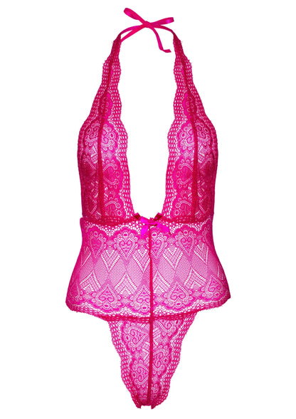 Bestel: Heart Lace Teddy by Daring Intimates - bij Happytoys: de erotische sex webshop | liever Happy dan Easy ⭐⭐⭐⭐⭐