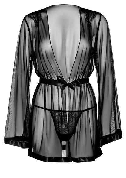 Bestel: Sheer Kimono and String by Daring Intimates - bij Happytoys: de erotische sex webshop | liever Happy dan Easy ⭐⭐⭐⭐⭐