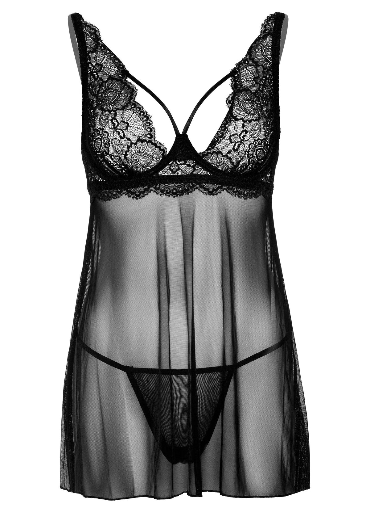 Bestel: Lace Babydoll and String by Daring Intimates - bij Happytoys: de erotische sex webshop | liever Happy dan Easy ⭐⭐⭐⭐⭐