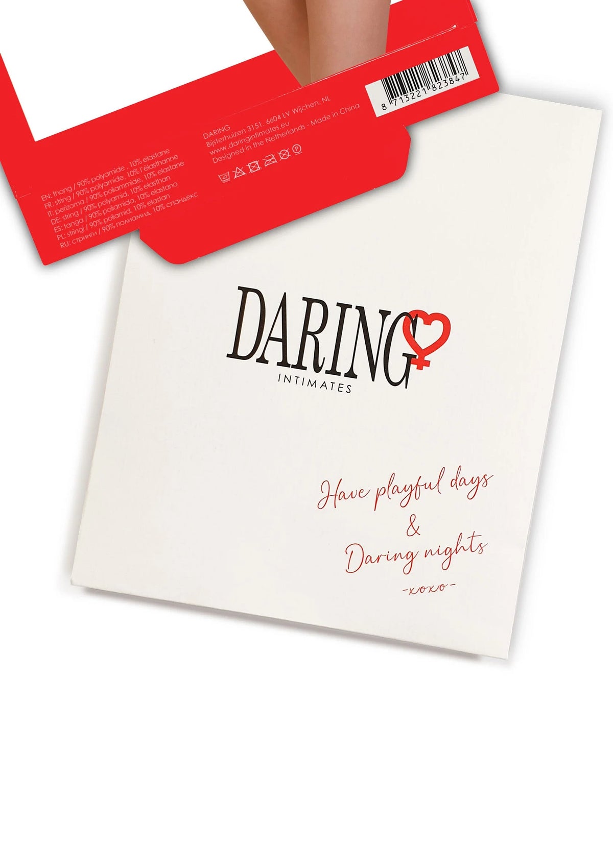 Bestel: Gina spicy V - string by Daring Intimates - bij Happytoys: de erotische sex webshop | liever Happy dan Easy ⭐⭐⭐⭐⭐