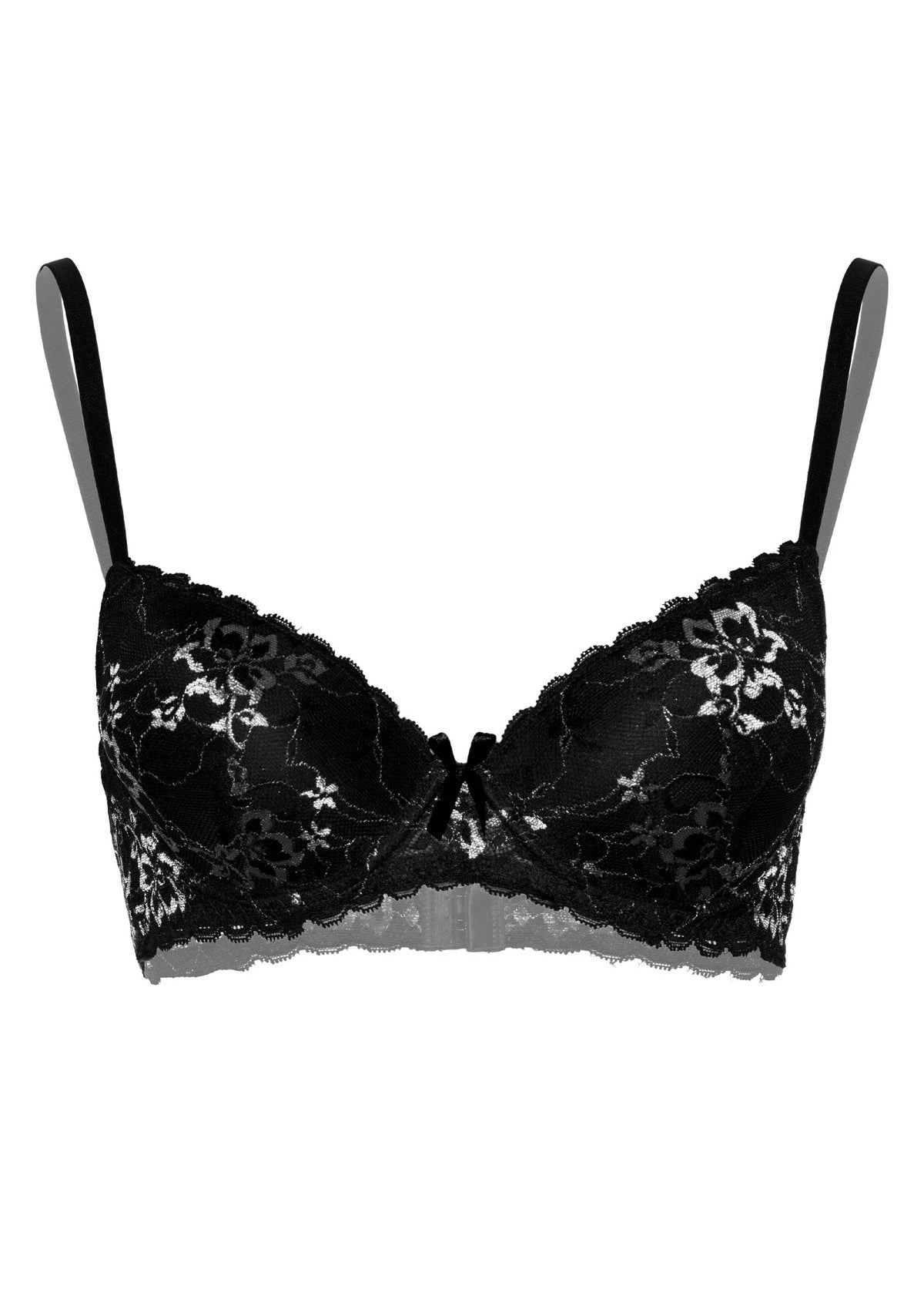 Bestel: Demi bra with floral lace - bij Happytoys: de erotische sex webshop | liever Happy dan Easy ⭐⭐⭐⭐⭐