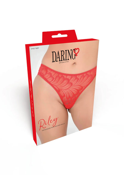 Bestel: Hiphugger Pantie with ruched back by Daring Intimates - bij Happytoys: de erotische sex webshop | liever Happy dan Easy ⭐⭐⭐⭐⭐