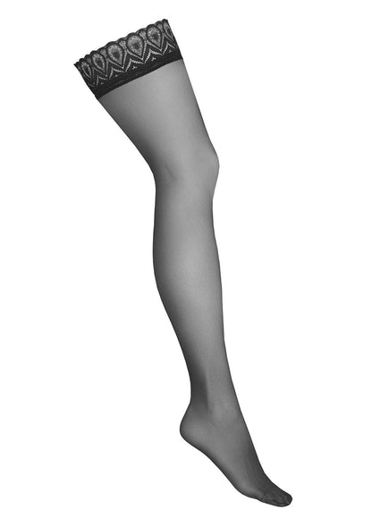Bestel: Hold Ups H006 by Kotek - bij Happytoys: de erotische sex webshop | liever Happy dan Easy ⭐⭐⭐⭐⭐ - Zwart - L/XL - 79806 - BLACK - L/XL