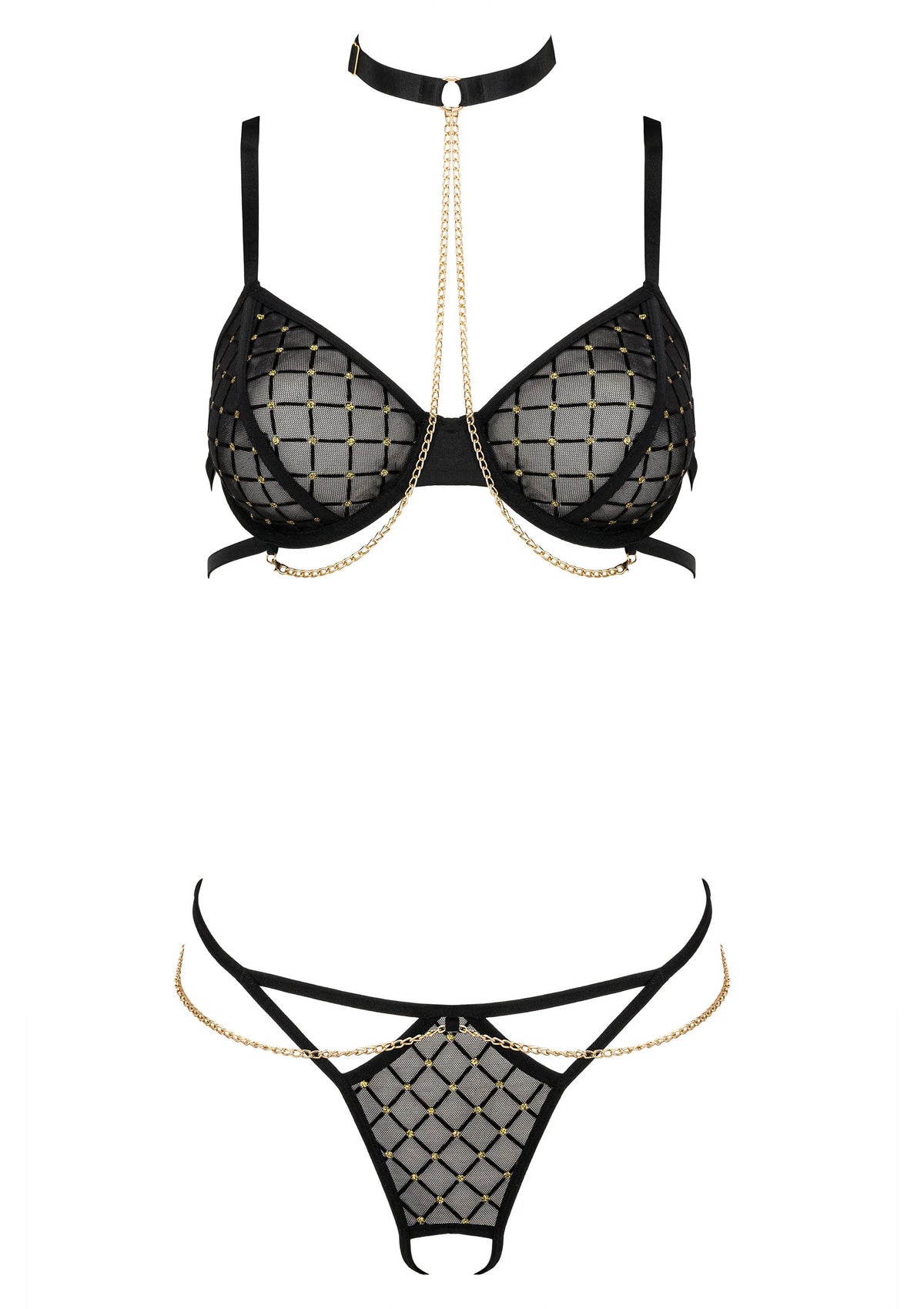 Bestel: 2 Pcs Set TP101 L/X lingerie by Kotek - bij Happytoys: de erotische sex webshop | liever Happy dan Easy ⭐⭐⭐⭐⭐