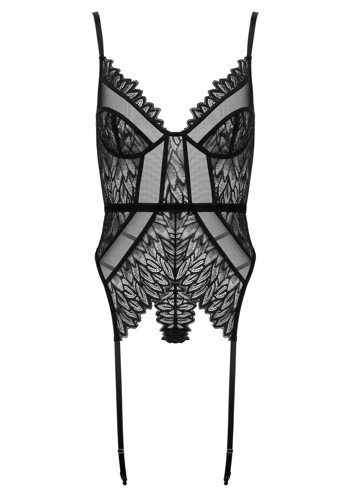 Bestel: Corset And Thong S/M CO102 by Kotek - bij Happytoys: de erotische sex webshop | liever Happy dan Easy ⭐⭐⭐⭐⭐