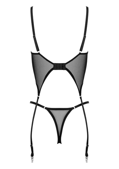 Bestel: Corset And Thong CO103 S/M by Kotek - bij Happytoys: de erotische sex webshop | liever Happy dan Easy ⭐⭐⭐⭐⭐
