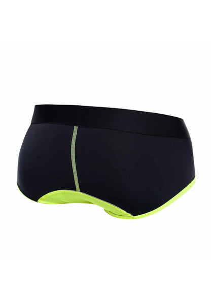 Bestel: MaleBasics Neon Brief by MaleBasics - bij Happytoys: de erotische sex webshop | liever Happy dan Easy ⭐⭐⭐⭐⭐