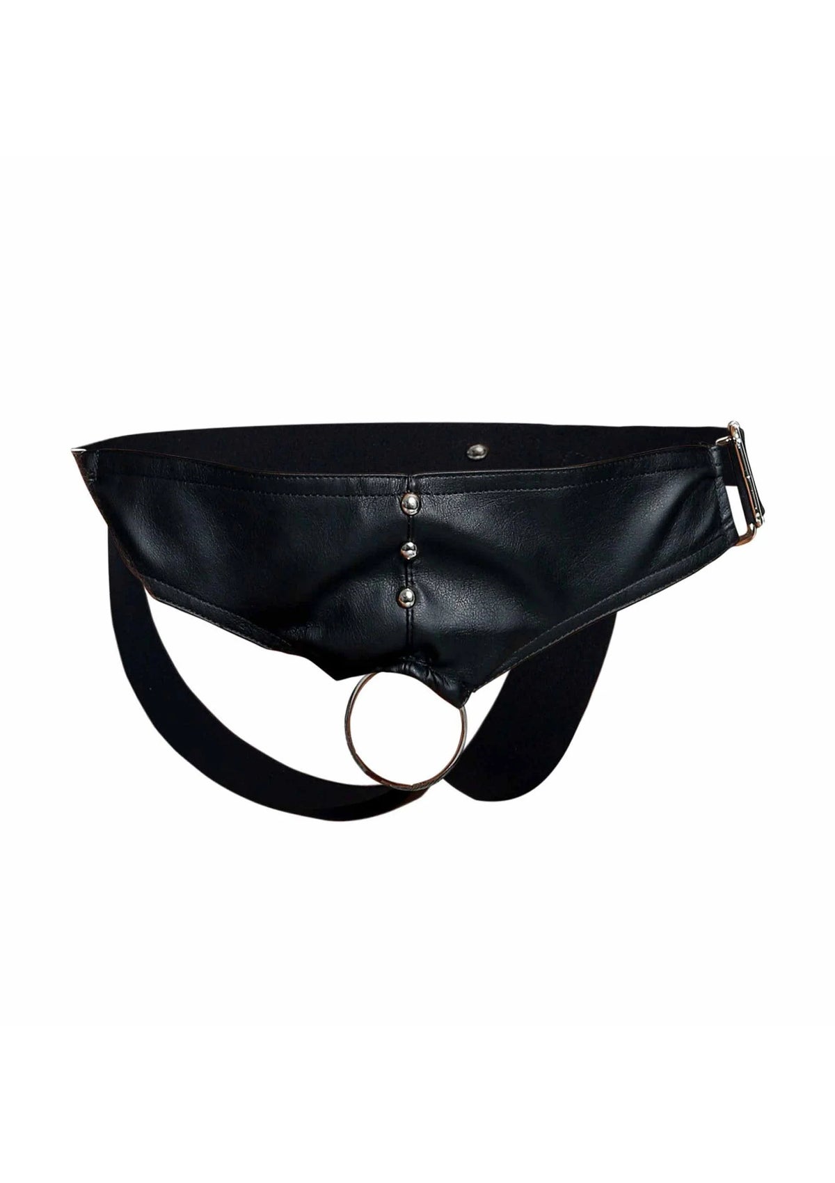 Bestel: DNGEON Cockring Jockstrap by MOB Eroticwear Dngeon - bij Happytoys: de erotische sex webshop | liever Happy dan Easy ⭐⭐⭐⭐⭐