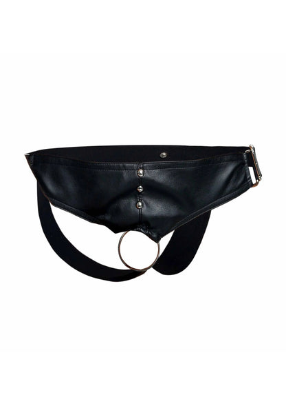 Bestel: DNGEON Cockring Jockstrap by MOB Eroticwear Dngeon - bij Happytoys: de erotische sex webshop | liever Happy dan Easy ⭐⭐⭐⭐⭐