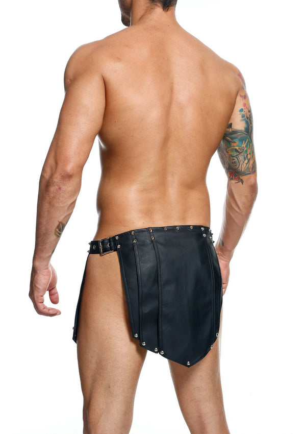 Bestel: Black Roman Skirt by MOB Dngeon - bij Happytoys: de erotische sex webshop | liever Happy dan Easy ⭐⭐⭐⭐⭐