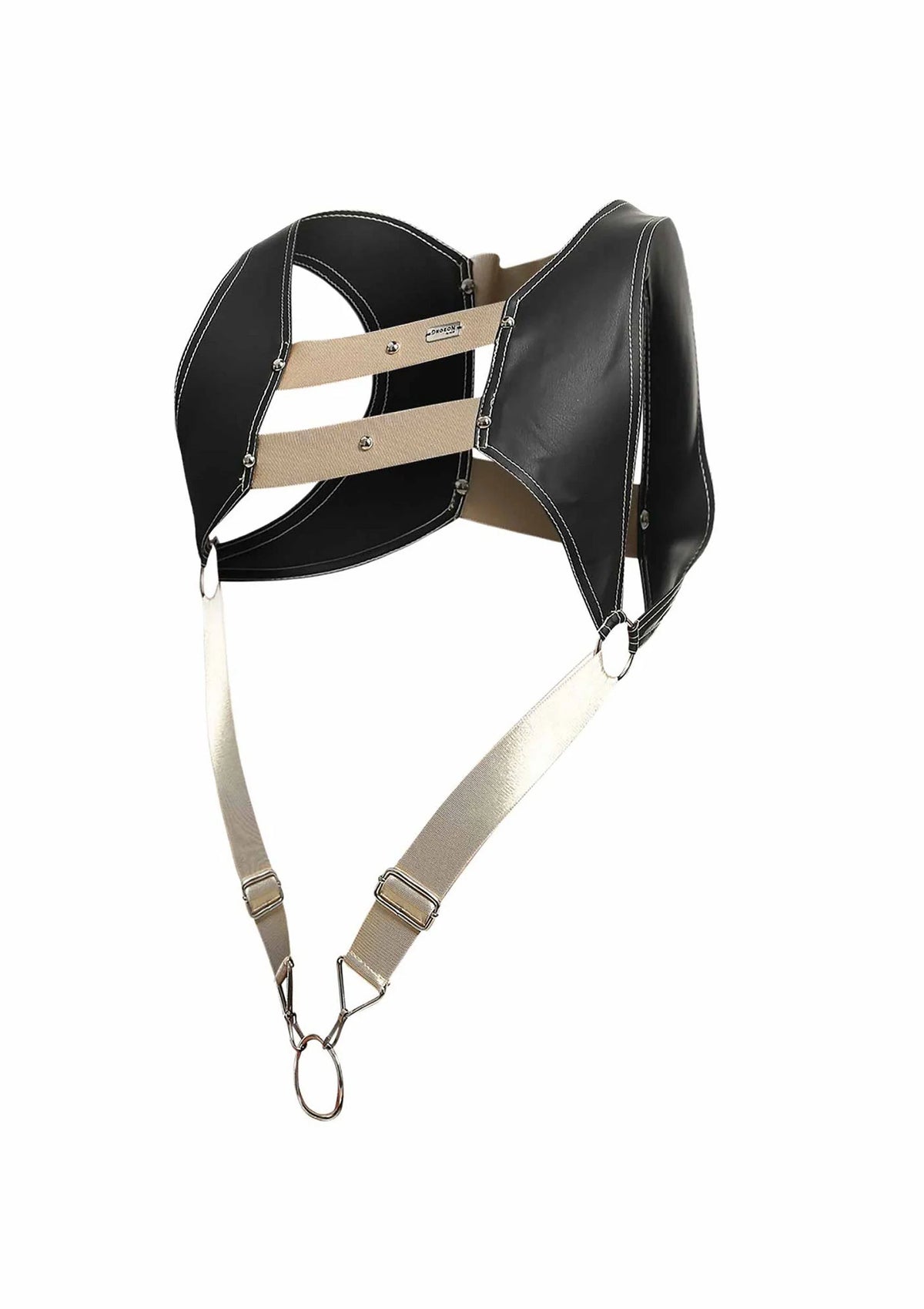 Bestel: DNGEON Top Cockring Harness by MOB - bij Happytoys: de erotische sex webshop | liever Happy dan Easy ⭐⭐⭐⭐⭐