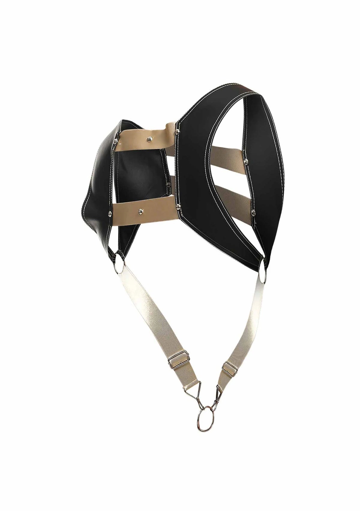 Bestel: DNGEON Top Cockring Harness by MOB - bij Happytoys: de erotische sex webshop | liever Happy dan Easy ⭐⭐⭐⭐⭐